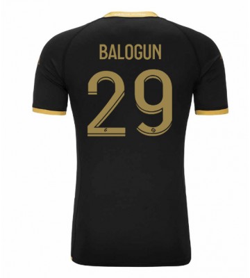 AS Monaco Folarin Balogun #29 Replika Udebanetrøje 2023-24 Kortærmet